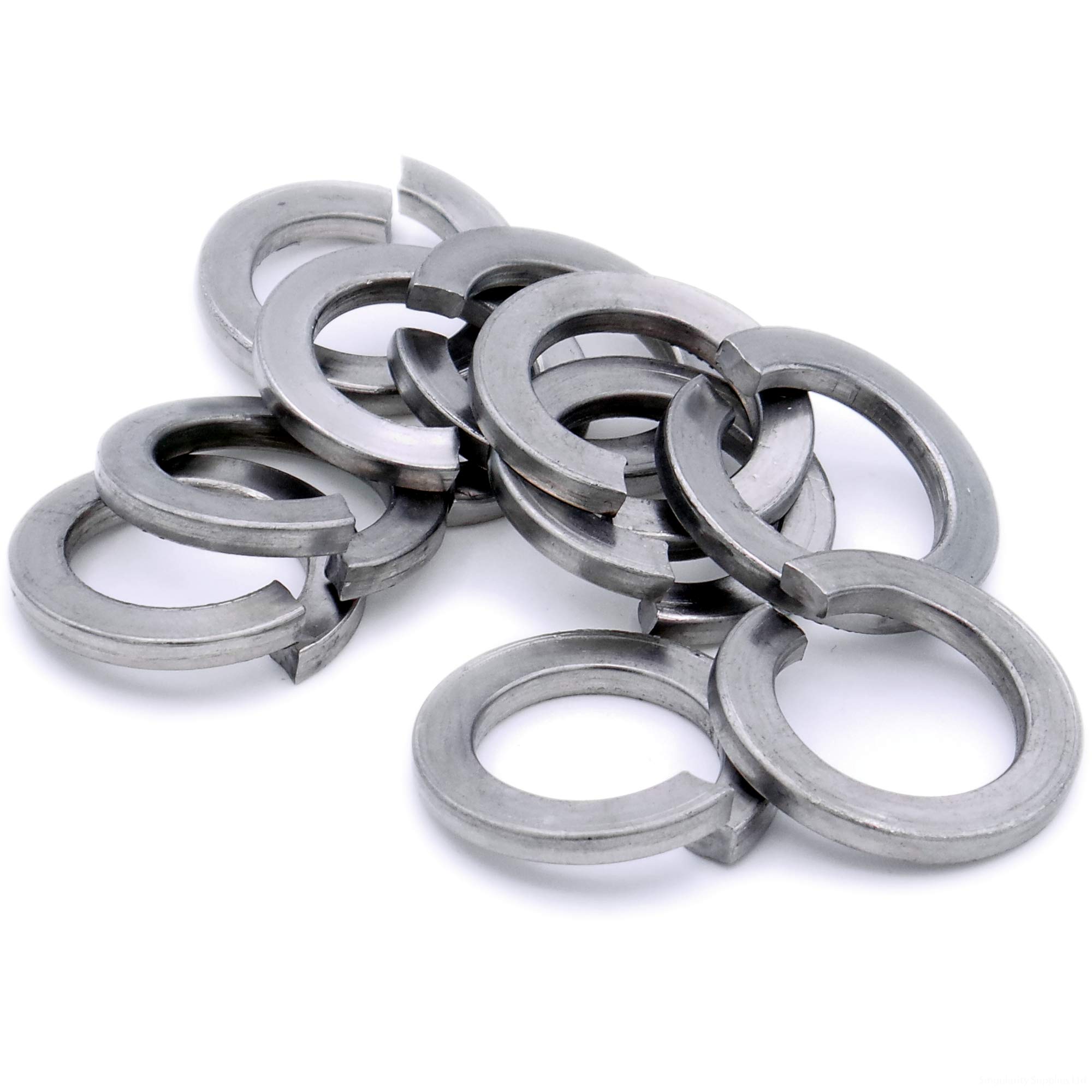 M22 (22mm) Rectangular Spring Split Lock Washer - Stainless Steel (A2) (Pack of 10)