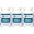 Vitamin D3 5000 IU Softgels by Reliable 1 | High Potency Vitamin D Supplements for Women and Men | Supports Teeth and Immune System | 100 Softgels per Bottle, 3 Bottles
