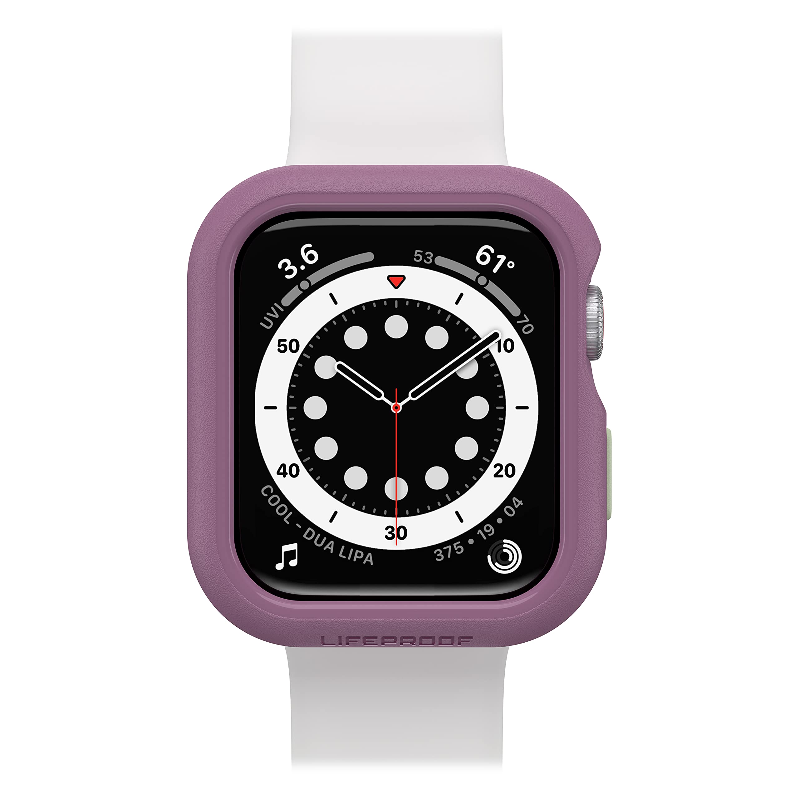 LifeProof Watch Bumper for Apple Watch Series SE 2nd gen/SE 1st gen/6/5/4 44mm, Shockproof, Drop proof, Sleek Protective Case for Apple Watch, Guards Display and Edges, Sustainably Made, Purple