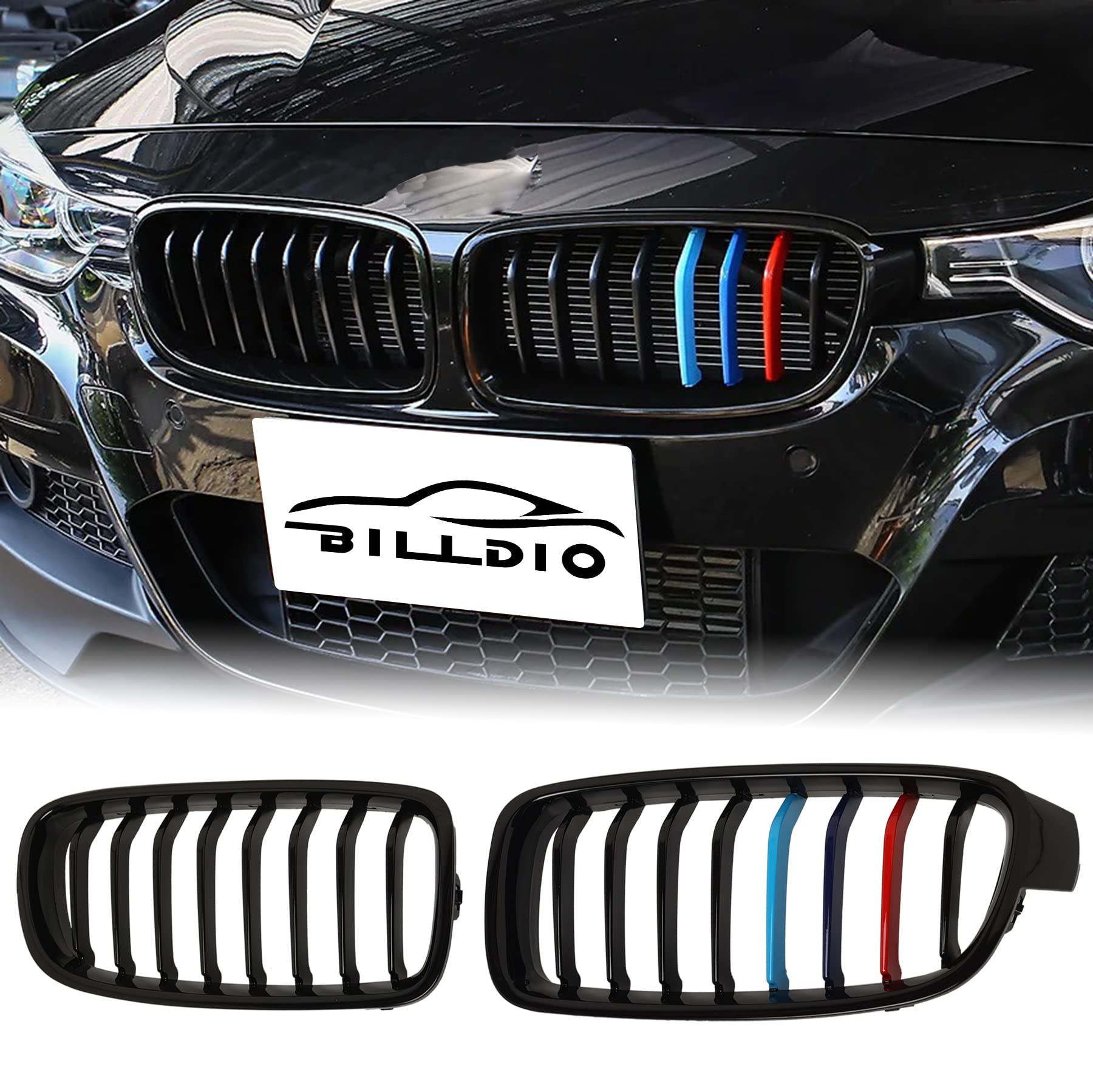 BILLDIO F30 Grille - Front Kidney Grill Color