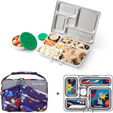Amazon Com Planetbox Rover Eco Friendly Stainless Steel Bento