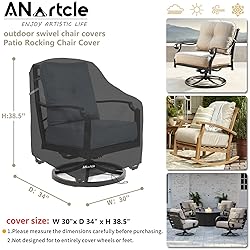 ANartcle Swivel Patio Chair Covers 2