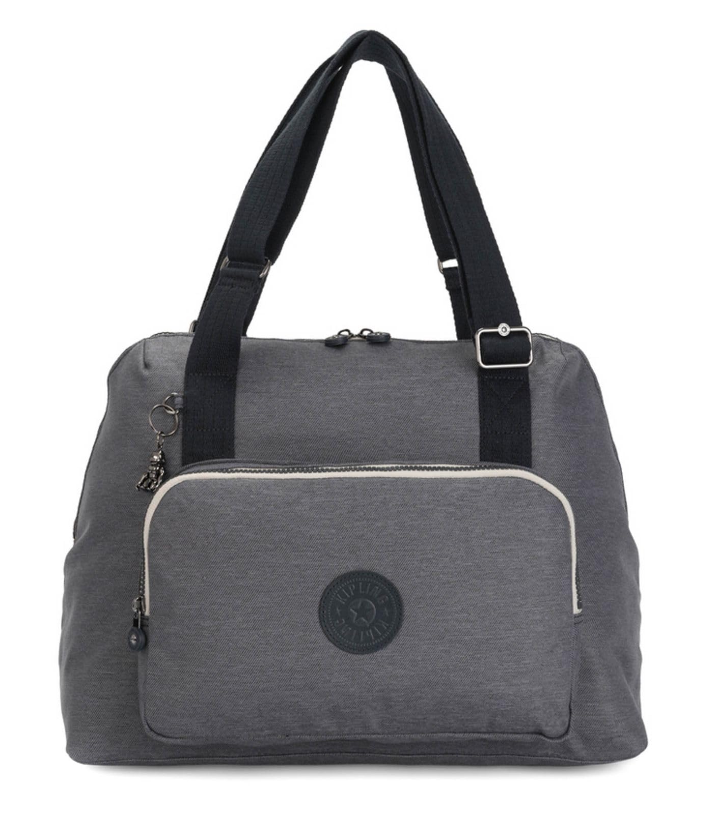 Kipling LENEXA Messenger Bag, 44 cm, 24 liters, Black (Charcoal)