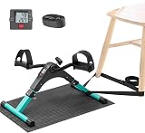Trintion Mini Exercise Bike, LCD Display, Adjustable Resistance, Portable view 1