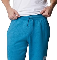 Columbia Men's Logo Fleece Short, Deep Marine