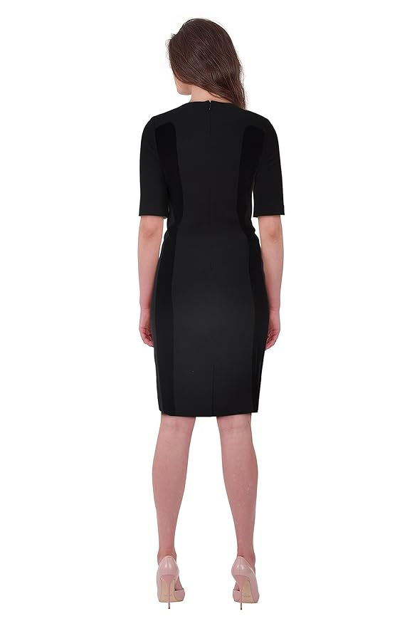 teri jon black velvet dress