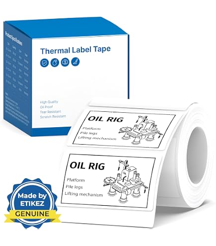 Thermal Label for PM260 Printer, 1.57'' x 1.18'' (40x30mm) Thermal