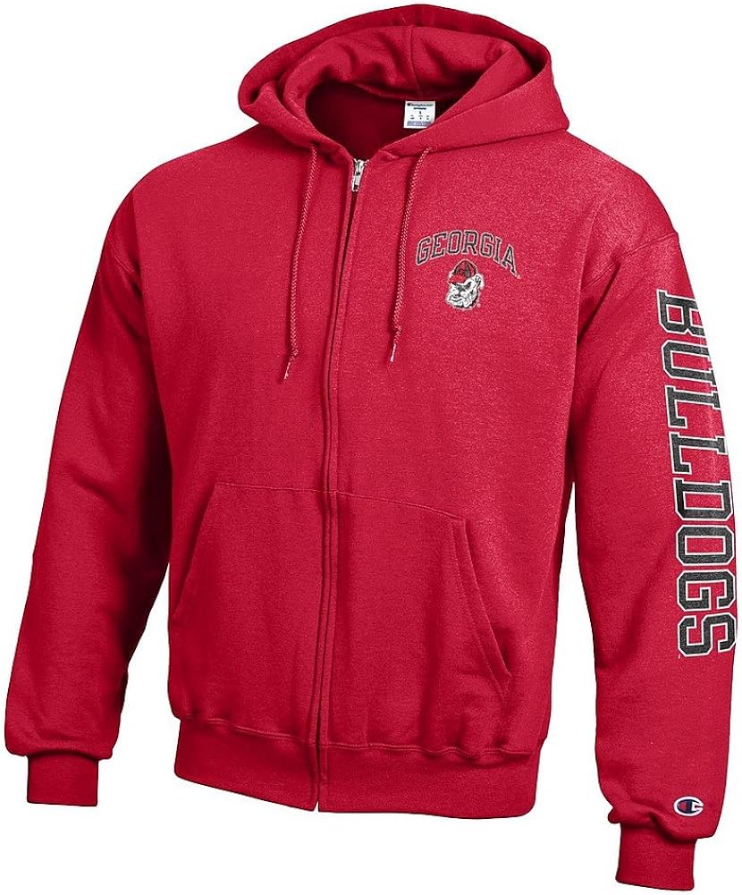 Elite Fan Shop NCAA Mens Zip Hoodie Sweatshirt Arm Team : Clothing