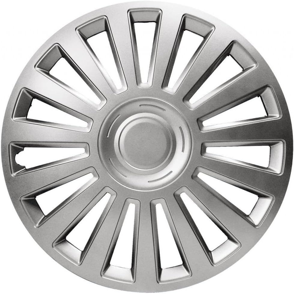KIA RIO 05-0 PREMIUM LUXURY WHEEL TRIM HUB CAP SET 15 INCH