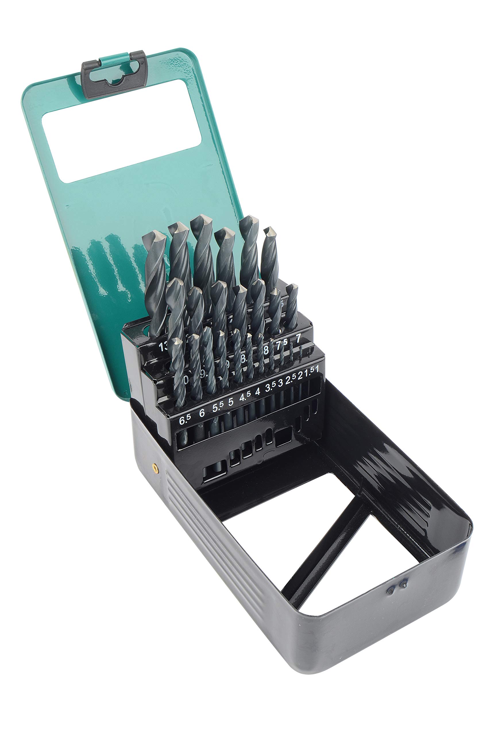 Brüder Mannesmann Werkzeuge M54341 Twist Drill Bit Set 25 Pieces