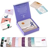 Positive Affirmations Cards for Women | Motivational Cards with Thought-Provoking Questions, Daily Affirmations for Women | M