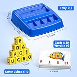 HahaGift Letter Matching Game Educational Toys for 3 4 5 Year Olds view 6