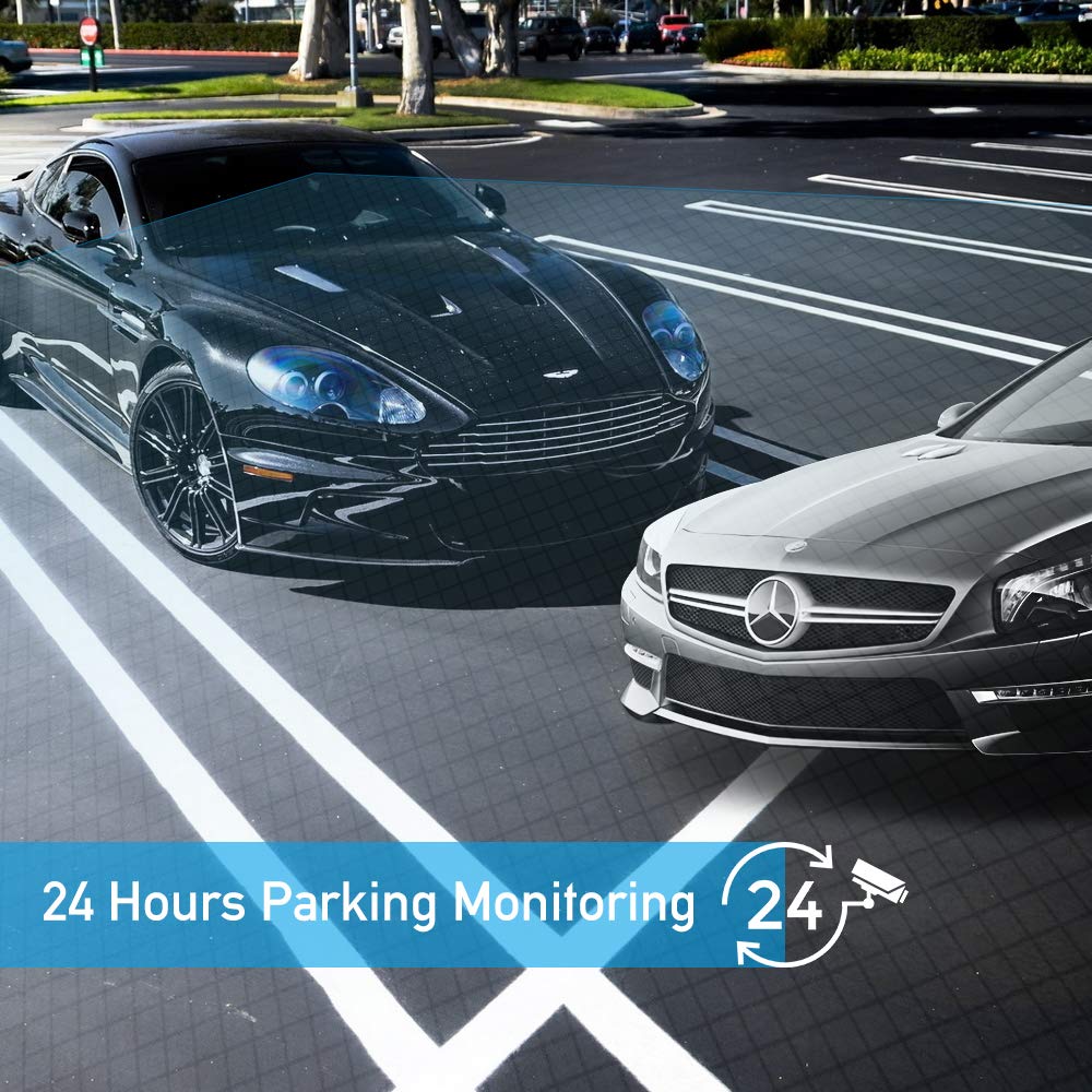 Veroyi Dash Cam Car DVR Full HD 1080P Dash Camera for Cars with Night Vision 170 Degree Wide Angle G-sensor Motion Detection Parking Monitor Driving Recorder