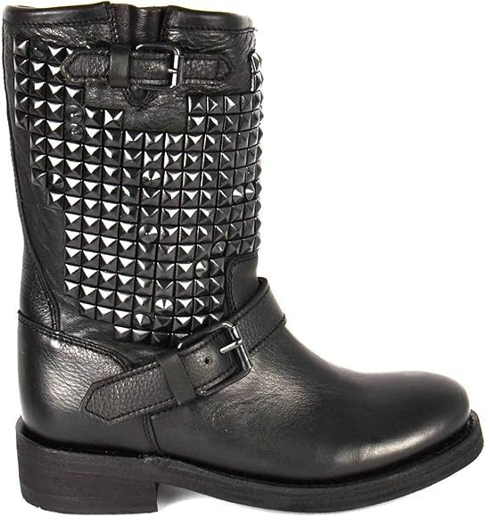 studded biker boots uk