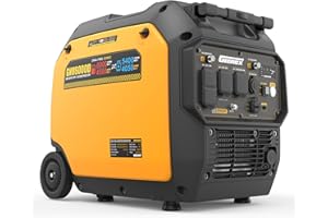 Gidrox 6000W Dual Fuel Inverter Generator, Gas & Propane Powered, RV Ready Electric Start, Super Quiet, 120V/240V with CO Sensor Portable Generator for RV, Camping or Emergency
