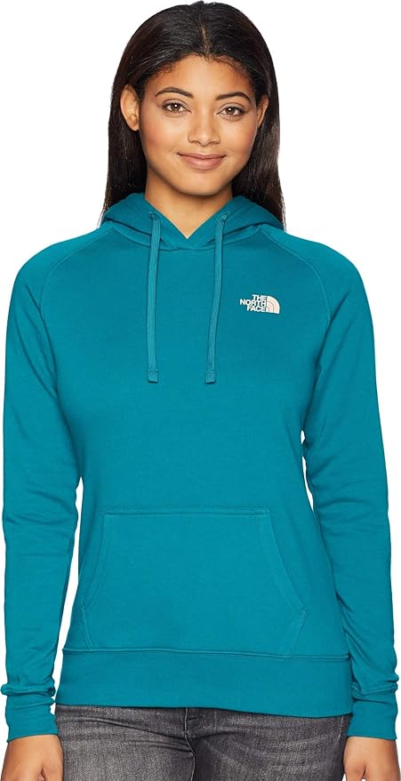 the north face women's red box pullover hoodie