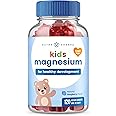 Magnesium For Kids - 120 Count - Sugar Free Calm Magnesium Gummies for Kids - 4 Month Supply - Supports Bone Health, Sleep -