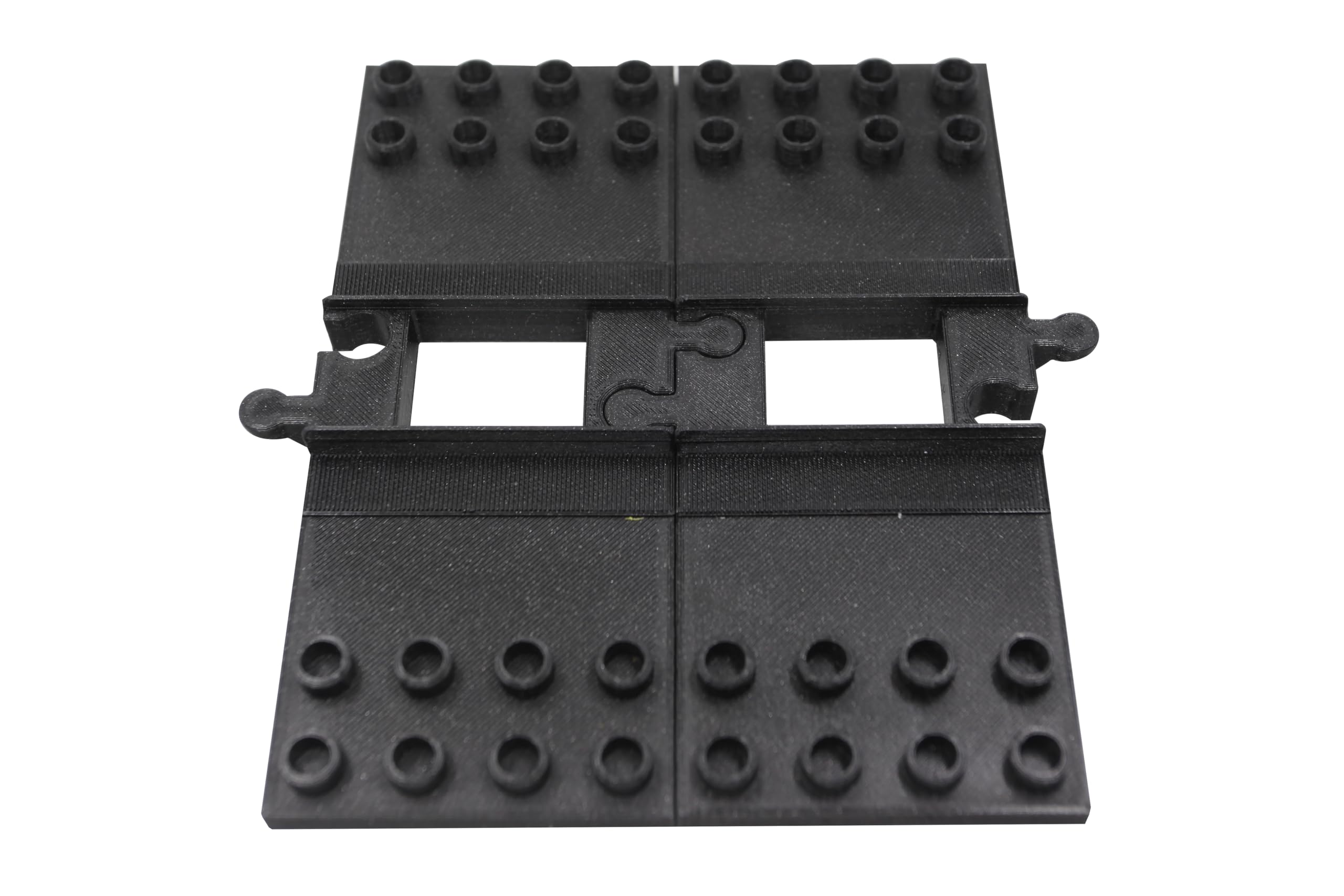 TracksCreations Rail with Bracket Compatible Train Duplo