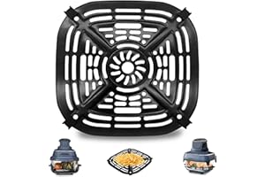 GCQ Air Fryer Grill Pan for Ninja Crispi Air Fryer FN101GY, Replacement Air Fryer Crisper Plate Grill Plate Tray Accessories 