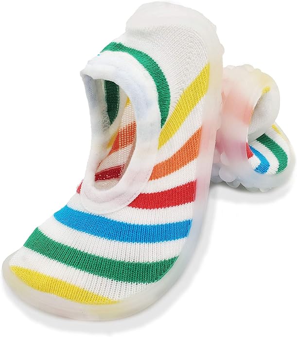 Kids Toddler Slipper Socks with Rubber Sole NonSlip