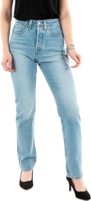 Femme 501 Jeans For Women Straight Fit, Hollow Days, 26W / 32L