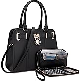 Handbags Sets For Women Shoulder Bags Top Handle Work Satchel Tote Purses Set With Matching Wallet 2pcs