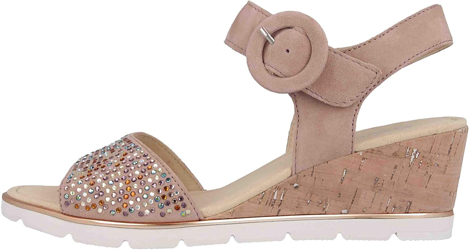 Gabor Basic Sandals in Plus Sizes Pink 25.754.34 Large Women's Shoes Amazon.co.uk Shoes & Bags