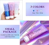 Sularpek 3 Pcs Face Glitter Gel 50g Mermaid Sequins Festival Makeup Kit view 2