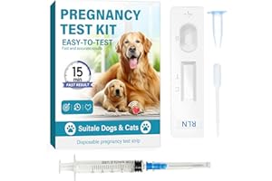 SudopoABAB Dog Pregnancy Test Kit at Home, Accurate and Fast Dog Pregnancy Test, Convenient & Disposable Pregnancy Tests Strip