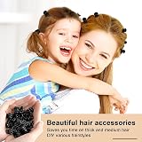 Hanyousheng 24 Pcs Mini Hair Clips Claw Clips Non Slip Black view 6
