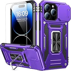 Goodon for iPhone 12 Pro Max Case with Sliding