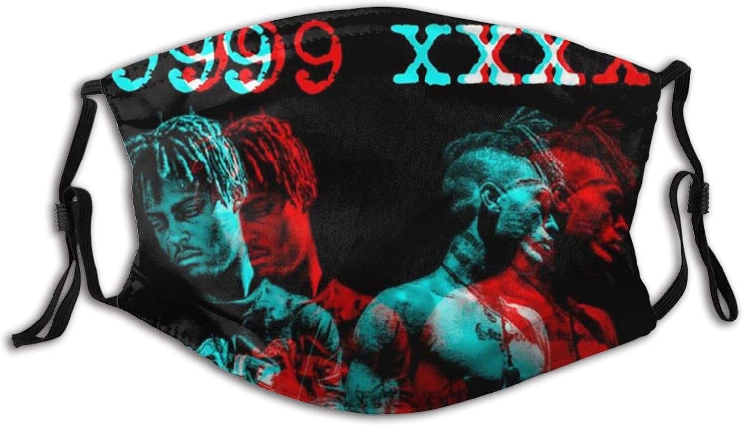 Juice Wrld Hip Hop Mask Washable Face Mask Unisex Christmas Mouth