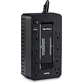 CyberPower ST425 Standby UPS Battery Backup and Surge Protector | 425VA/260W, 8 Outlets, Compact, UL Certified