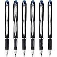 Uni-Ball Jetstream Rollerball Pen, 1.0mm, Bold Point, 6-Count (Blue, Bold)