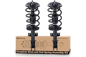 MOSTPLUS Pair Front Complete Strut Assembly 373044 Compatible with 2010-2012 Hyundai Santa Fe Coil Spring Shock Absorbers