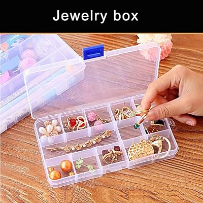 jewelry organizer box plastic