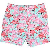 RUGGEDBUTTS Boys Animal Pattern - Swim Trunks with UPF 50+ Sun Protection | Polyester Blend, UPF 50+ Sun Protection, Premium Quality, Elastic waistband, Inner Mesh Lining, Machine Wash