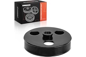 A-Premium Power Steering Pump Pulley Compatible with Chevrolet Malibu, Impala, Beretta, Corsica, Lumina & Buick Regal, Centur