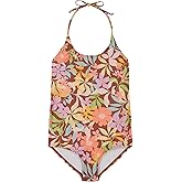 Billabong Girls One-Piece Swimsuit with UPF 50+ Sun Protection, Quick Drying Bathing Suit