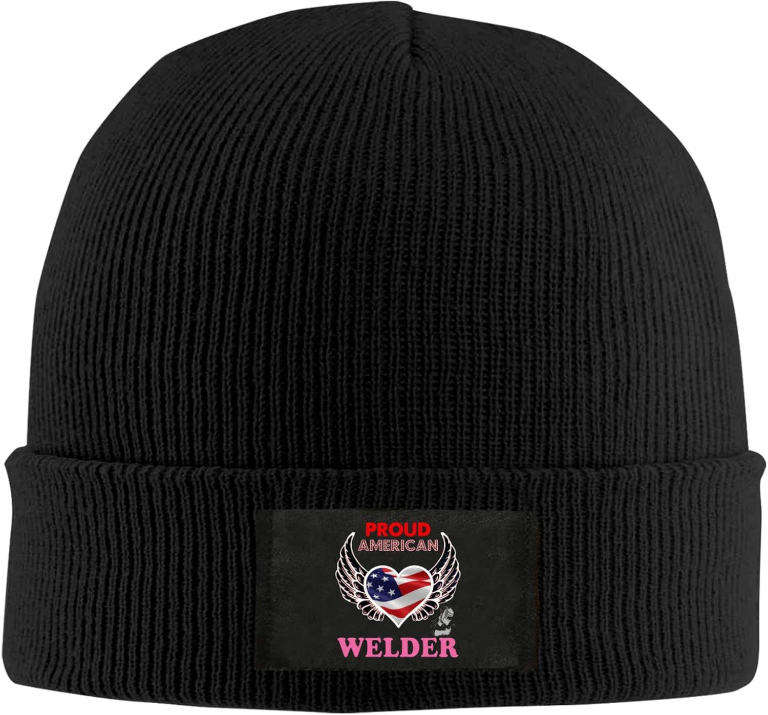 XKAWPC American Welder Proud Welding Men & Women Hat Unisex Soft Warm