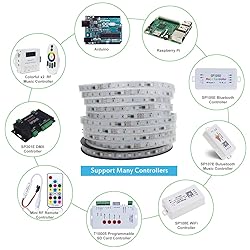ALITOVE WS2811 Addressable RGB LED Strip Light 24V