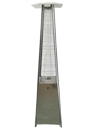Foxhunter 9 5kw Pyramid Real Flame Patio Gas Heater Garden Outdoor