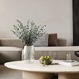 Leixi 50pcs Eucalyptus Stems Artificial Leaves 41cm Green Centerpiece Decor view 7