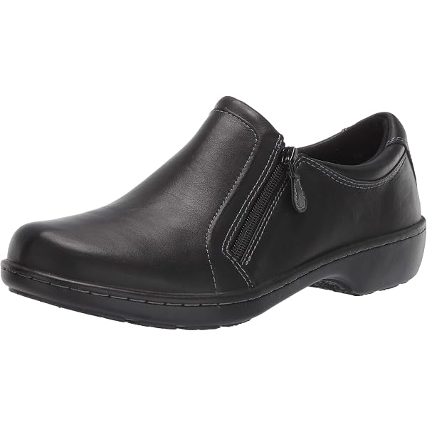 SAS Patriot Women\'s 8.5 W Black Leather Slip On Moc Toe Casual Comfort Shoes SAS Patriot SR Black Shoes Women Size 8.5 W (r314) | eBay main image 4