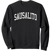 Sausalito California CA Vintage Athletic Sports Design Sweatshirt