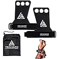 Triumph Bull Pull Up Grips - Hand Grips with Wrist Straps Bringing You Comfort and Support for Weightlifting, Pull Ups, or as a Hand Wraps | Great as Workout Gloves Men and Women at Gym or Home Gym