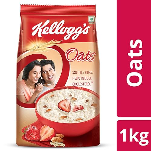 Loot Fast Kellogg's Oats, 1kg at 99 MRP 185