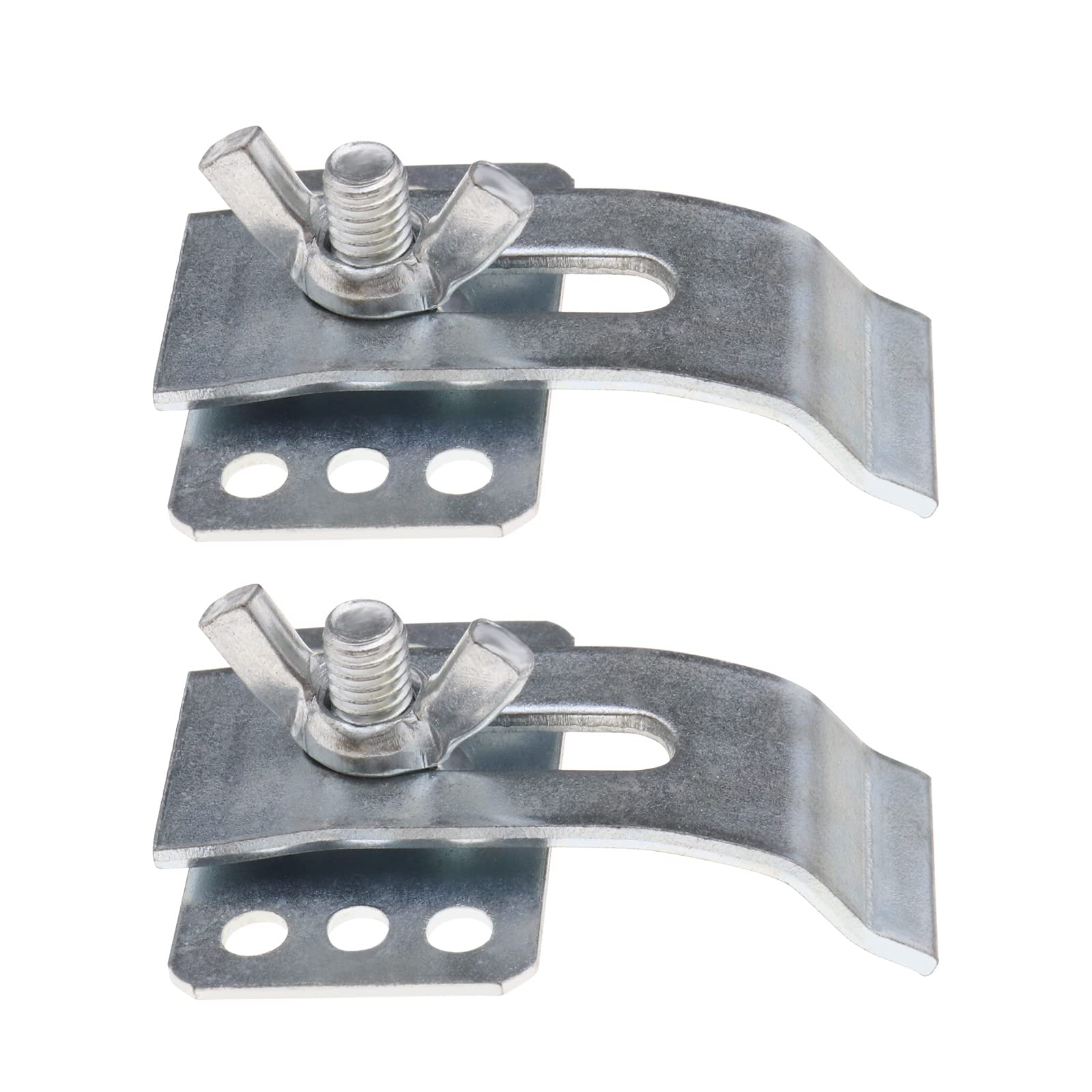 Be In Your Mind 20Pcs Sink Fixing Clips Stainless Steel Sink Clips Undermount Kitchen Sink Clips Undermount Sink Brackets Supports for Bathroom Kitchen