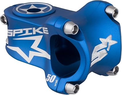 blue bike stem