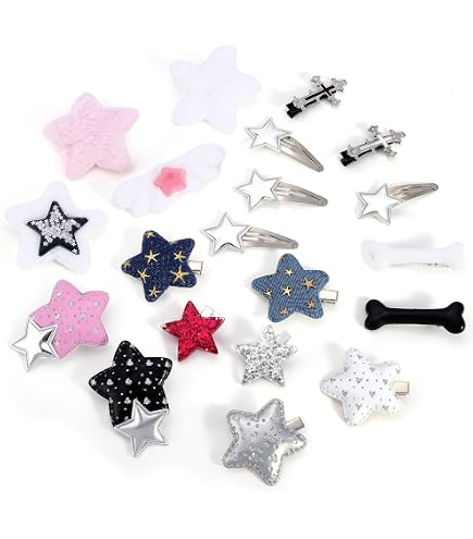 Amazon.com : 10 Pack Y2K Hair Pins Set Y2K Hair Accessories  display picture 3